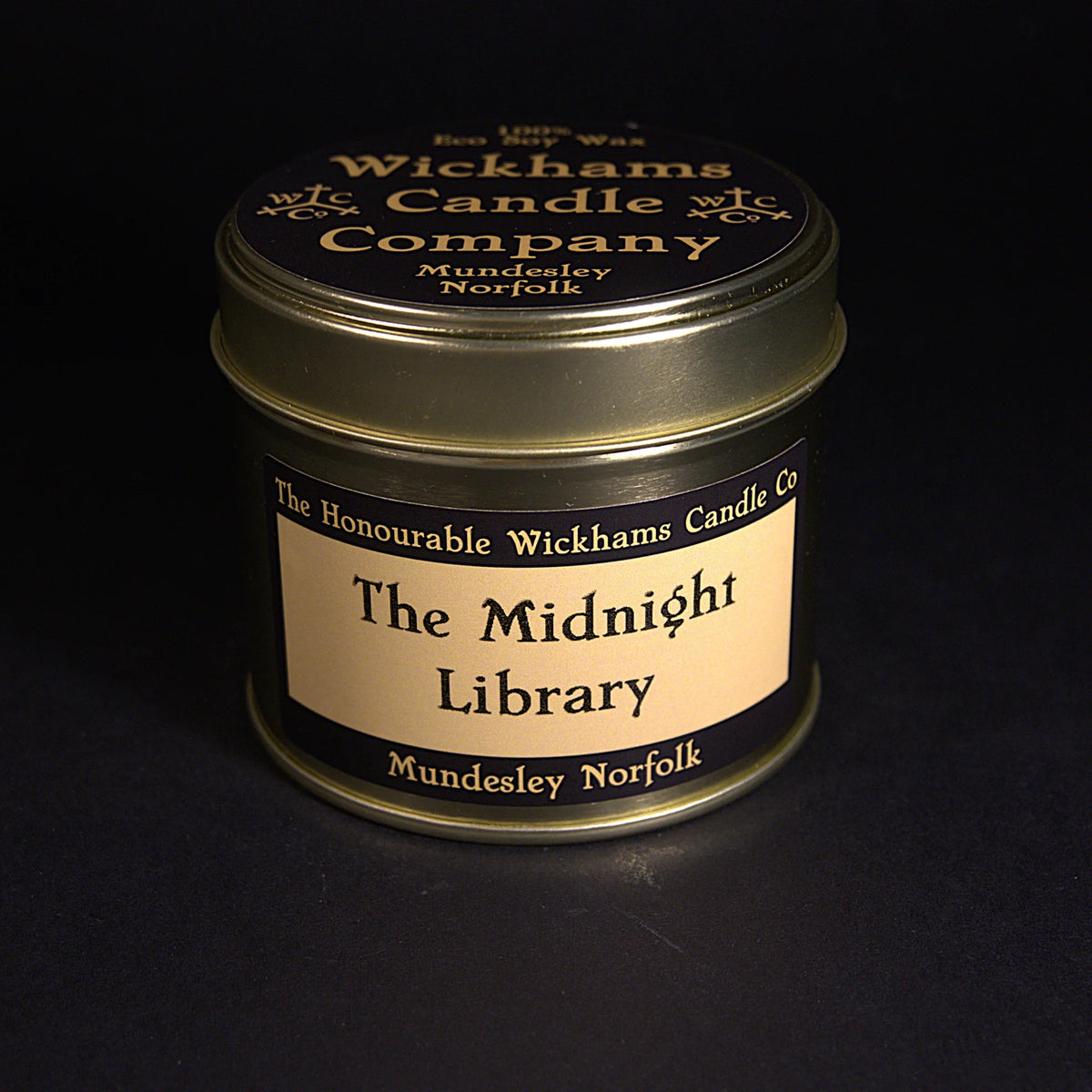 The Midnight Library Candle - The Honourable Wickham's Candle Company