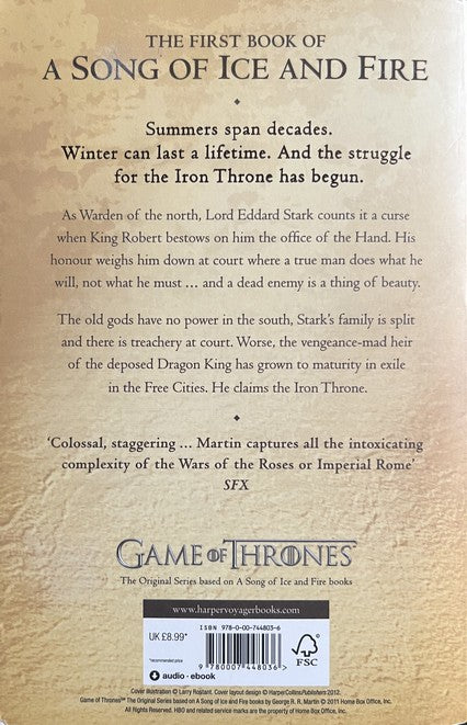 A Game Of Thrones - George R.R. Martin