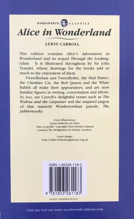 Alice in Wonderland - Lewis Carroll