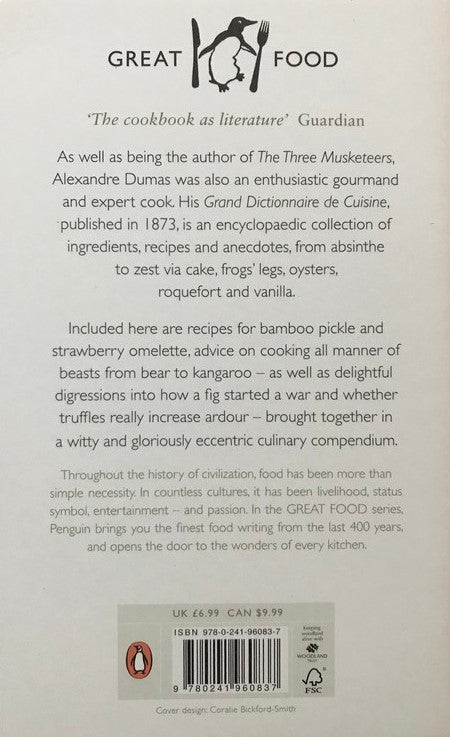 From Absinthe to Zest - Alexandre Dumas