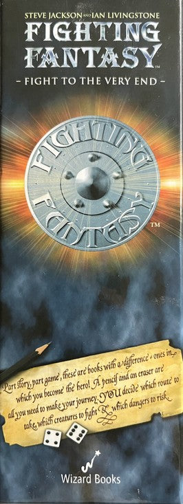 Fighting Fantasy: "Warlock of Firetop Mountain", "Citadel of Chaos", "Deathtrap Dungeon", "Creature of Havoc" - Ian Livingstone | Steve Jackson