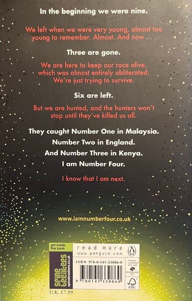 I Am Number Four - Pittacus Lore
