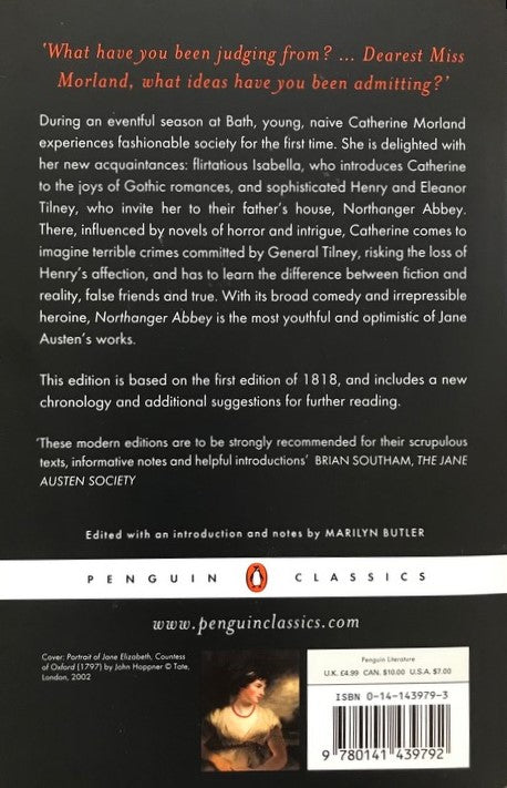 Northanger Abbey - Jane Austen