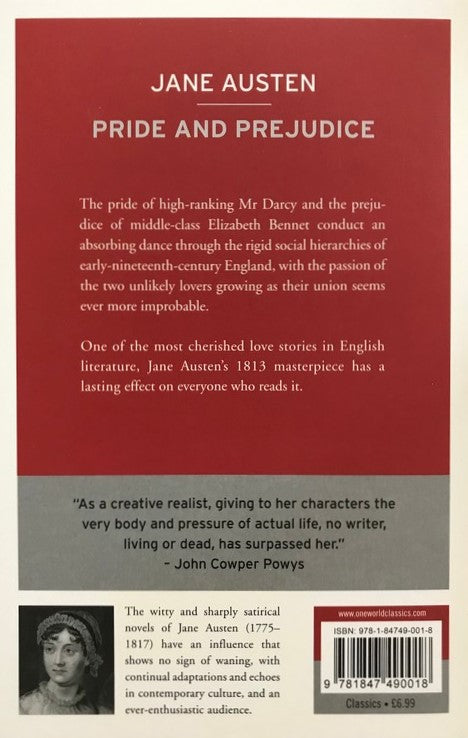 Pride and Prejudice - Austen Jane