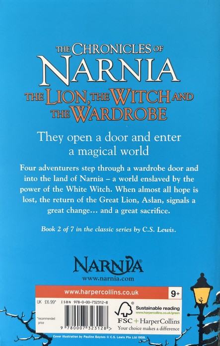 The Lion, The Witch and The Wardrobe (Chronicles of Narnia Series #2) - C.S. Lewis