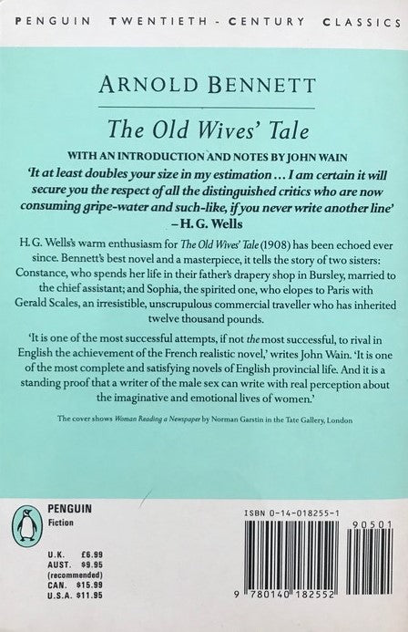 The Old Wives' Tale - Arnold Bennett