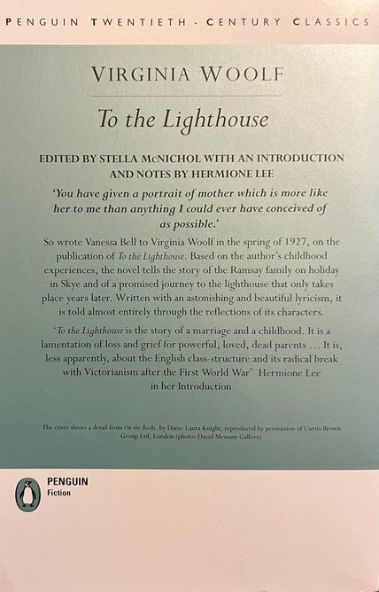 To the Lighthouse - Virginia Woolf
