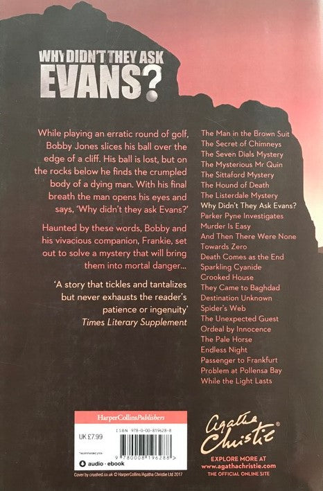Why Didn't They Ask Evans? - Agatha Christie