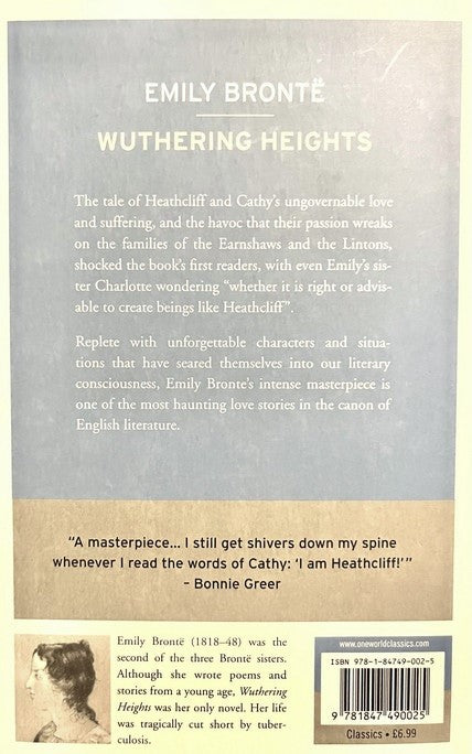 Wuthering Heights - Emily Bronte
