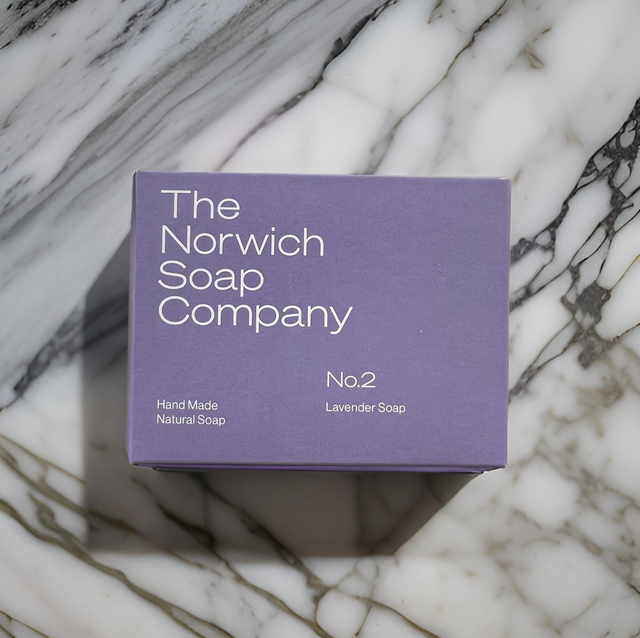 No.2 Lavender Soap Bar - The Norwich Soap Company