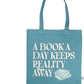 Book Lover Recycled Cotton Shopping Bag