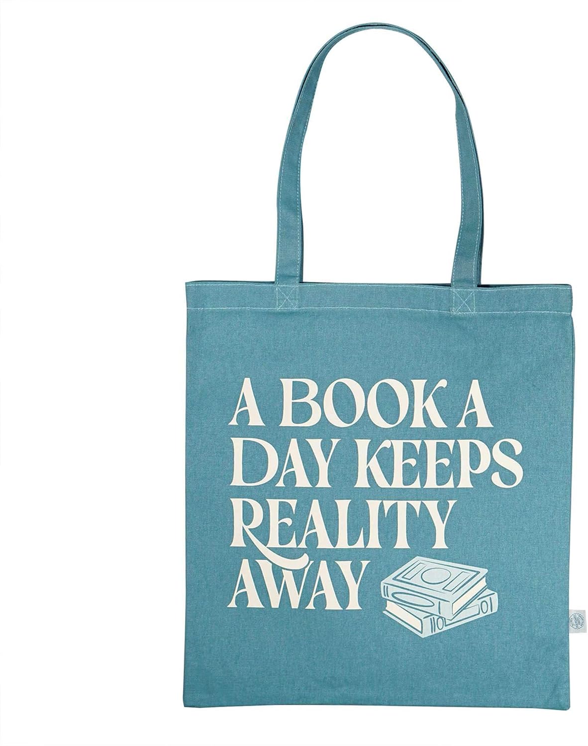 Book Lover Recycled Cotton Shopping Bag