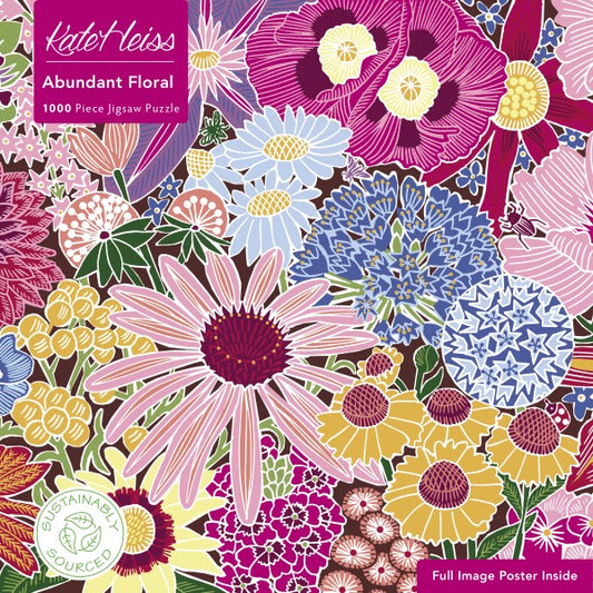 Abundant Floral - 1000 piece jigsaw puzzle