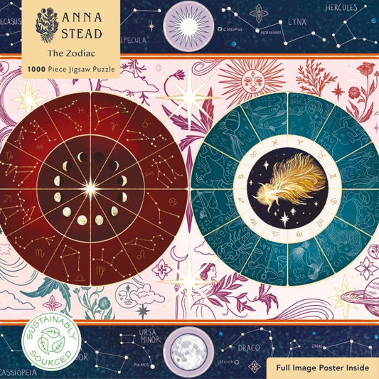 Anna Stead: The Zodiac: A 1000-piece Jigsaw Puzzle