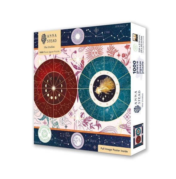 Anna Stead: The Zodiac: A 1000-piece Jigsaw Puzzle