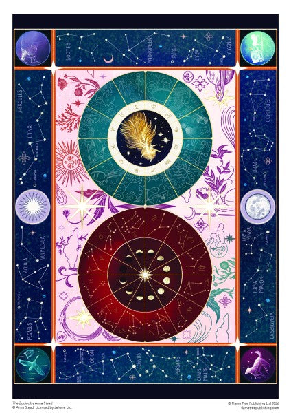 Anna Stead: The Zodiac: A 1000-piece Jigsaw Puzzle