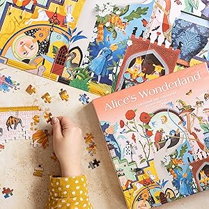 Alice's Wonderland: 1000 Piece Jigsaw Puzzle