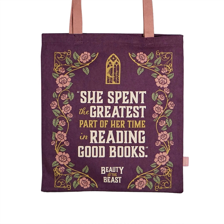Beauty and the Beast Recycled Cotton Shopping Bag