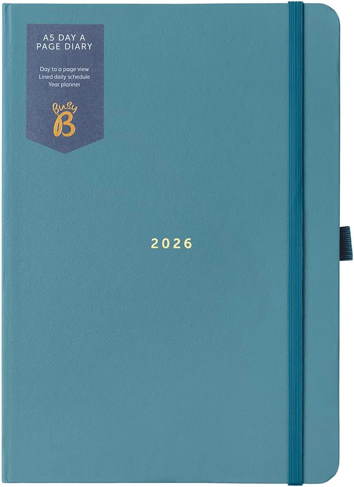 2026 A5 Diary Day-A-Page Planner from Busy B