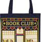 Book Club Recycled Cotton Shopping Bag