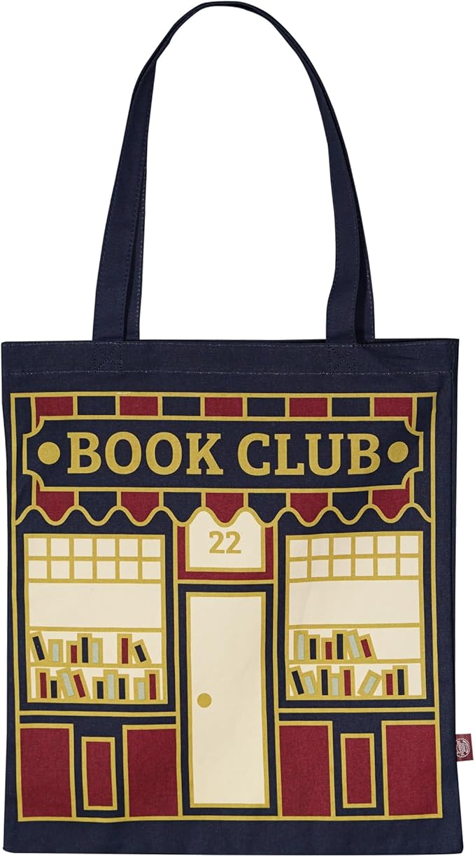 Book Club Recycled Cotton Shopping Bag