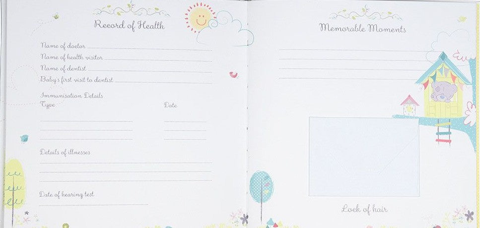 Tiny Tatty Teddy Baby Journal