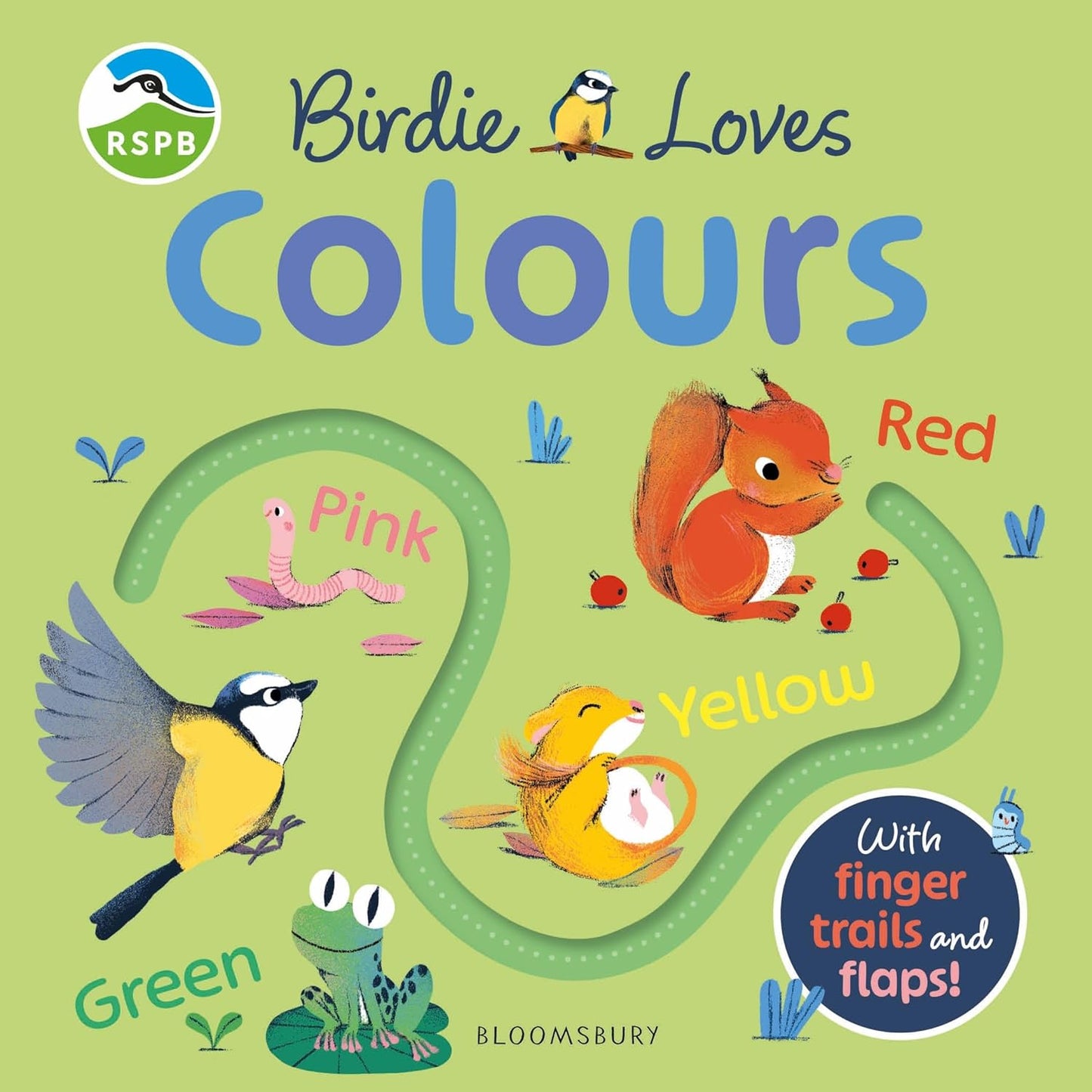 Birdie Loves Colours: With finger trails and lift-the-flap surprises! -  RSPB