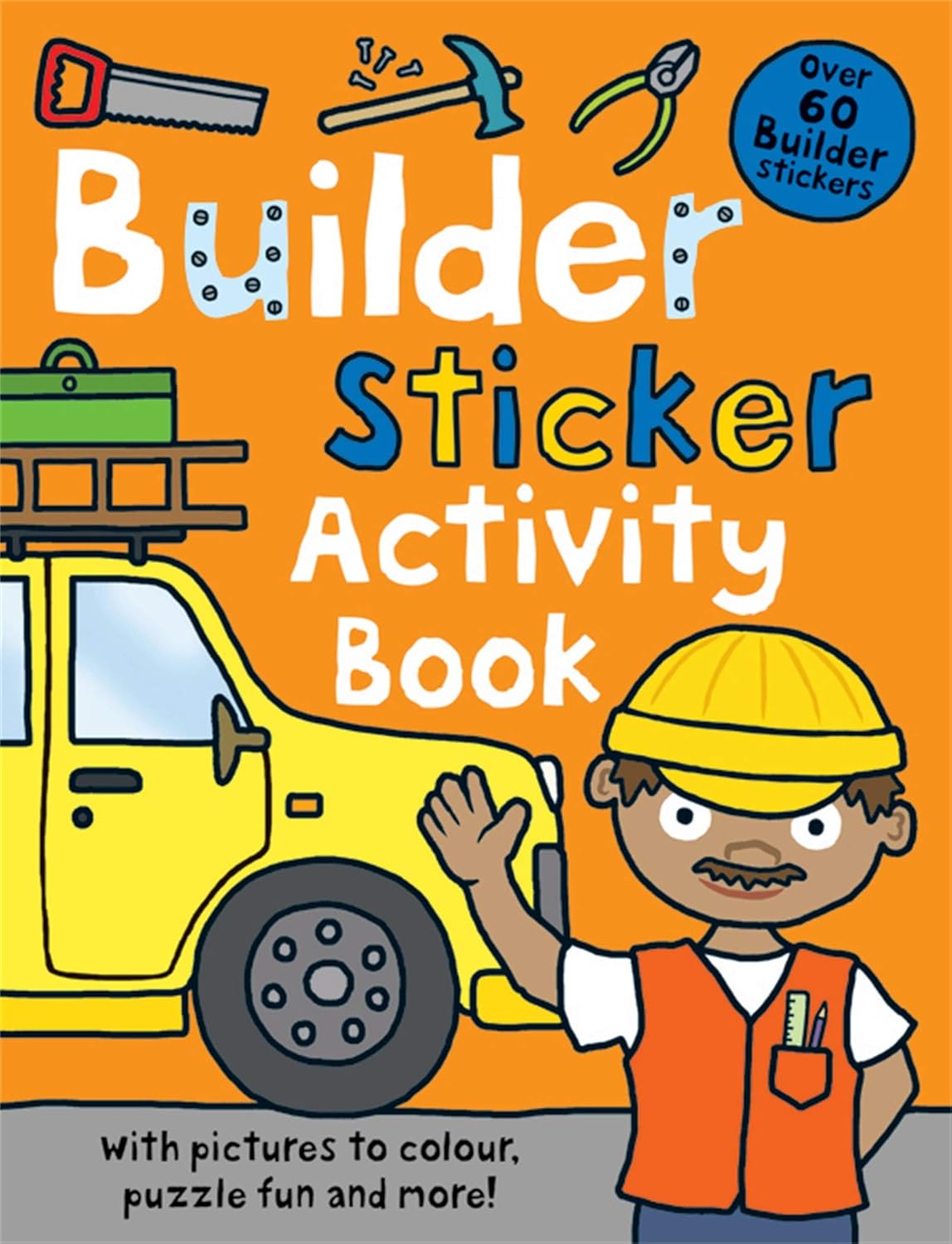 Builder Sticker Activity Book - Roger Priddy