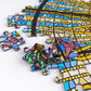 Barcelona Stained Glass Window 1000 Piece Jigsaw Puzzle