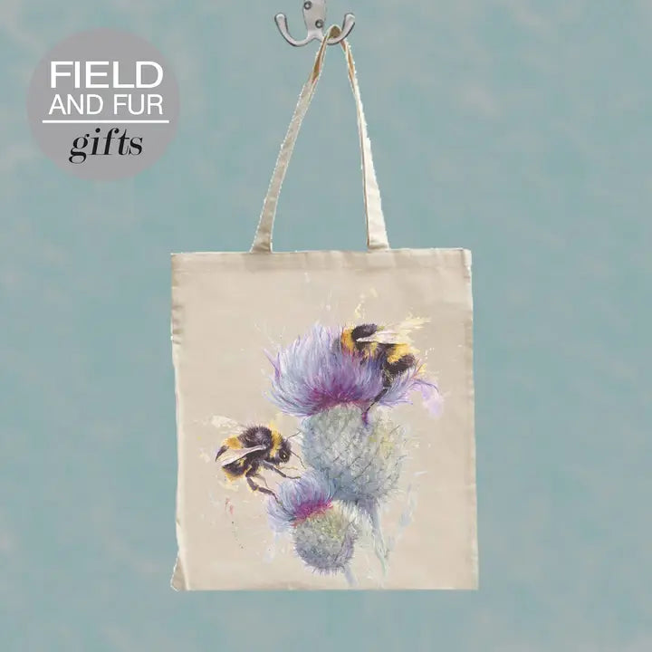 Bees Tote Shopping Bag - Field and Fur