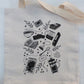 Book Lover's Favourite Things Literary Tote Bag