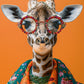 Crazy Giraffe 1000 Piece Jigsaw Puzzle