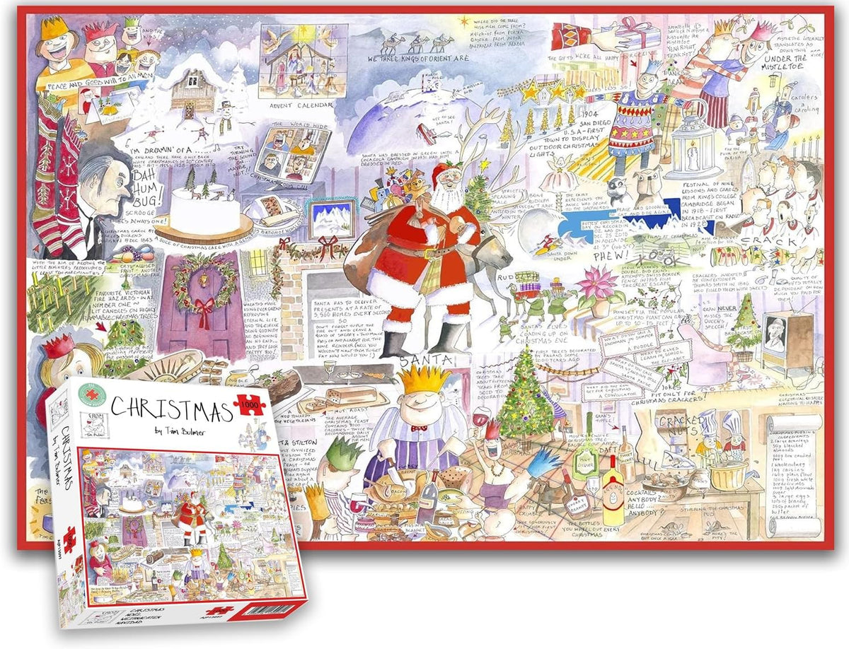 Christmas Jigsaw 1000 Piece Puzzle - Tim Bulmer