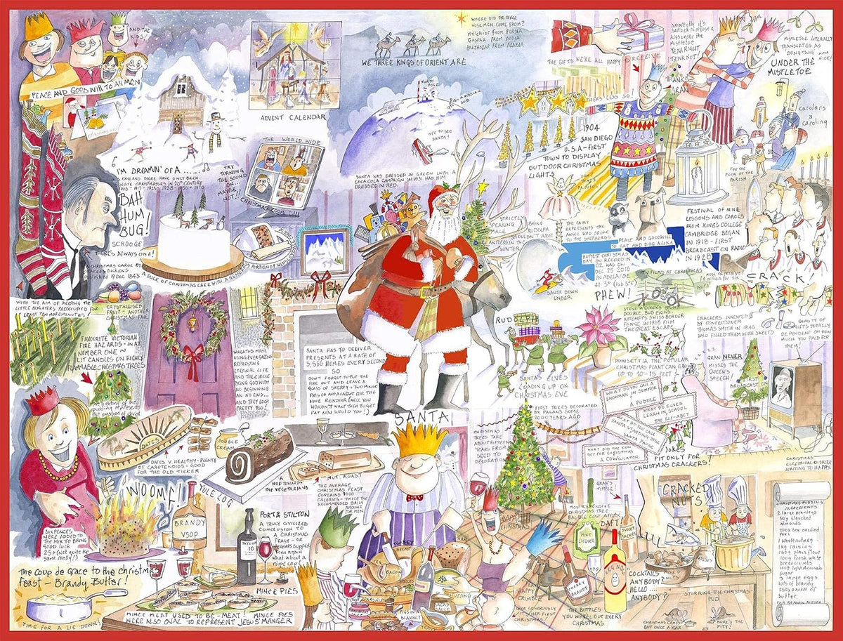 Christmas Jigsaw 1000 Piece Puzzle - Tim Bulmer