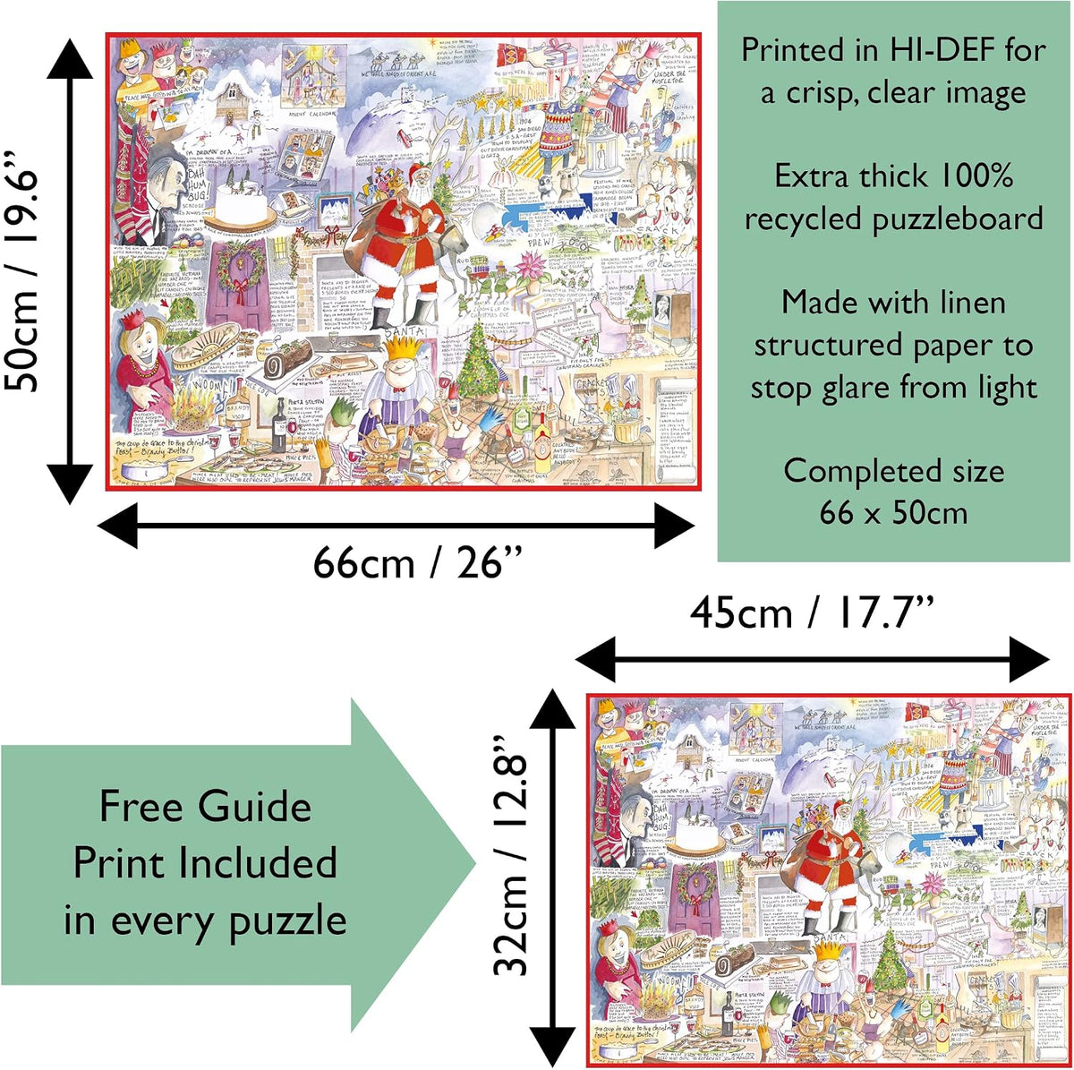 Christmas Jigsaw 1000 Piece Puzzle - Tim Bulmer
