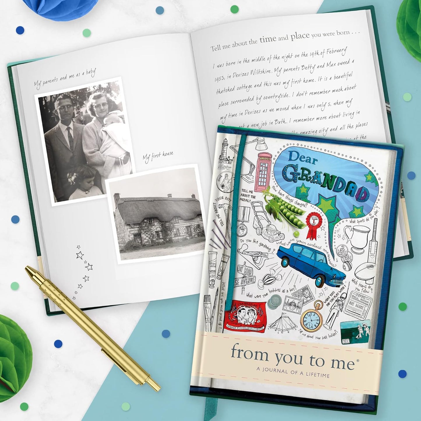 Dear Grandad, from you to me - A Journal of a Lifetime
