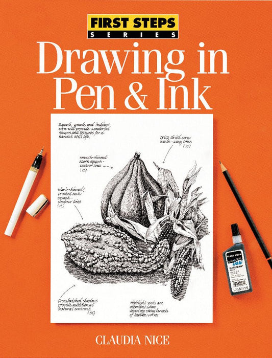 Drawing in Pen & Ink - Claudia Nice