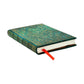 Emerald Flower Mini Lined Hardcover Journal