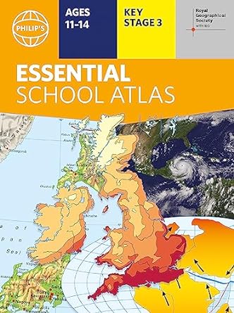 Essential School Atlas - Philip's World Atlas