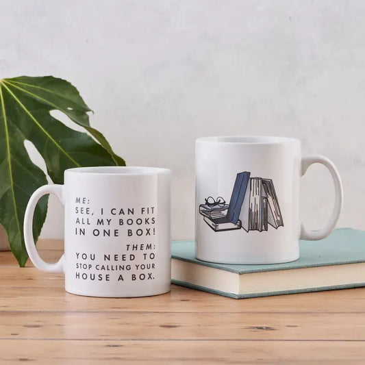 Fit All My Books Mug