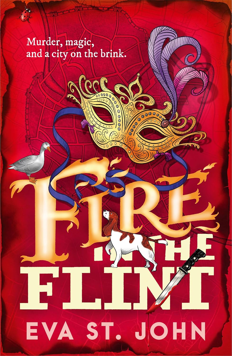 Fire in the Flint (Norwich Map Runners Series #2) - Eva St. John