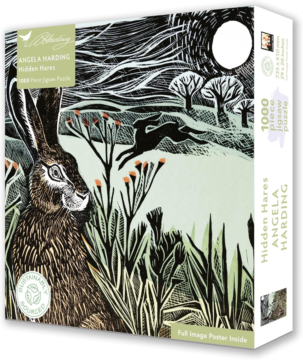 Hidden Hares - 1000 piece jigsaw puzzle