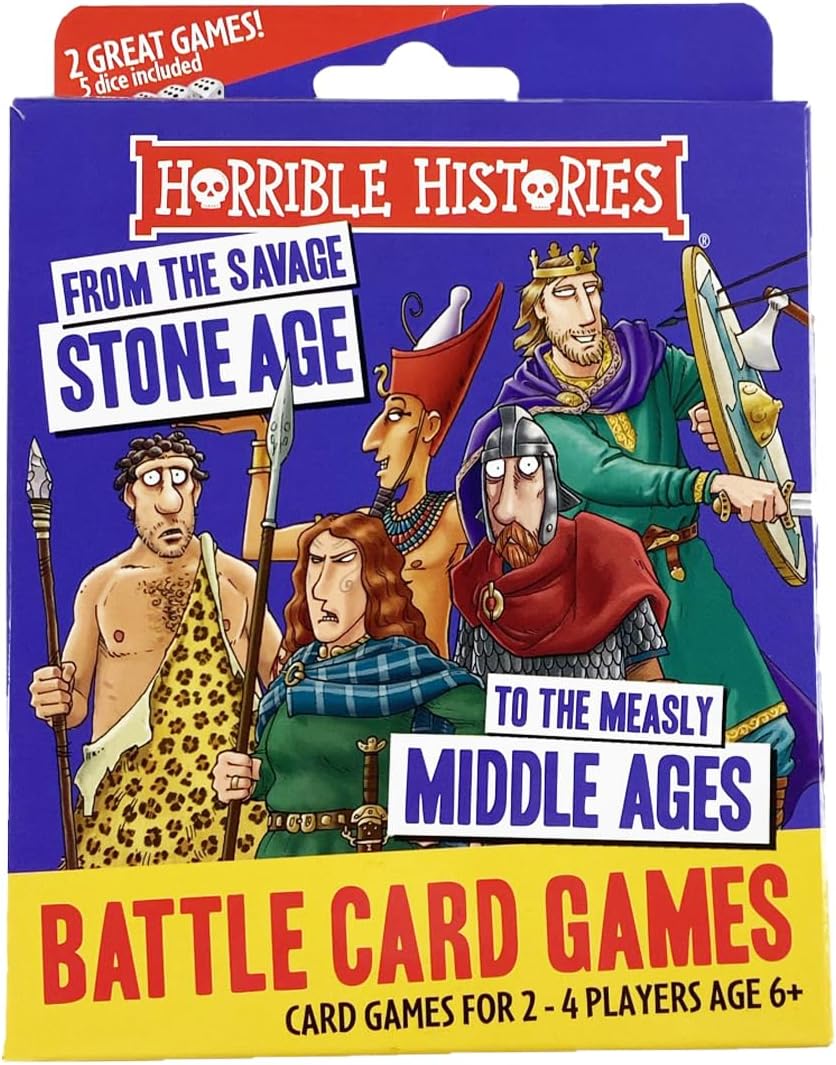 Horrible Histories Stone Age Battle Cards