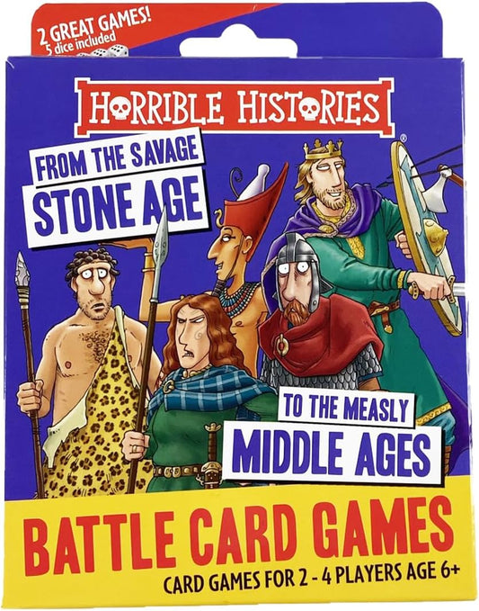 Horrible Histories Stone Age Battle Cards
