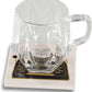 I Will Write My Book Ceramic Coaster