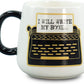 I Will Write My Book Mug