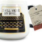 I Will Write My Book Mug
