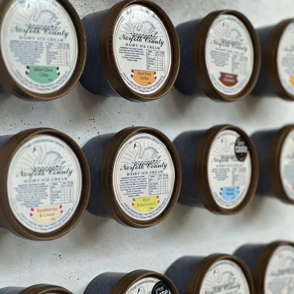 Ice Cream/Sorbets - 130ml takeaway tubs