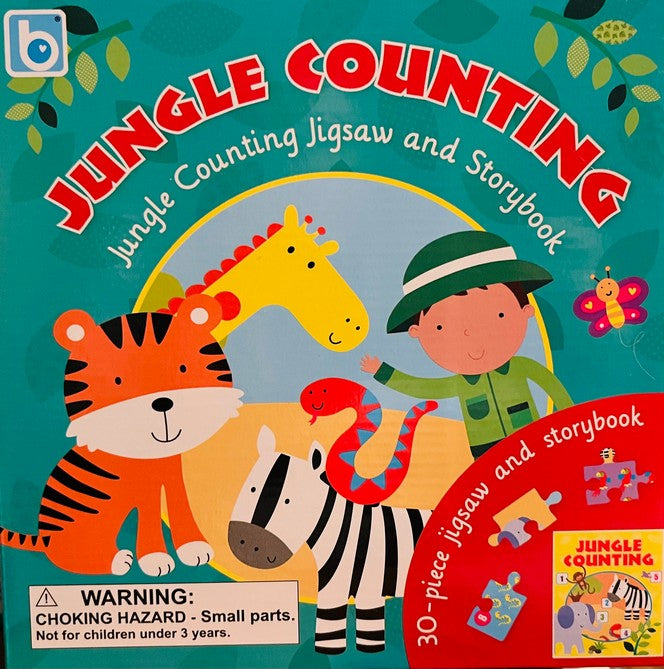 Jungle Counting Jigsaw & Storybook