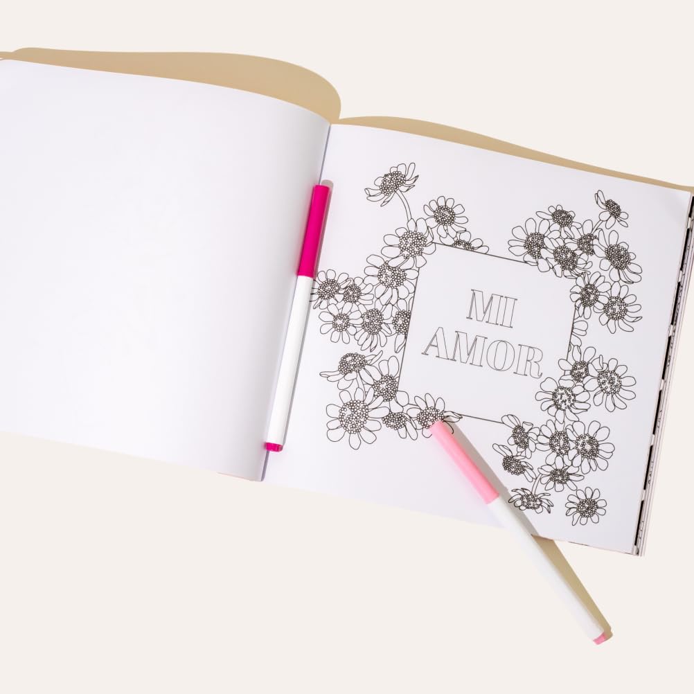 Love In Bloom: A Colouring Book